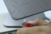 Fire-retardant and waterproof performance test on bamboo charcoal wallboard.