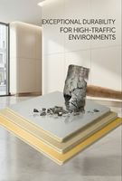 Carbon crystal wall panel impact protection hammer test