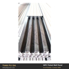 WPC fluted panel side profile showing thickness specification