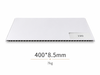 White SPC Hollow Wall Panel 400x8.5mm Waterproof Decorative Interior Panel