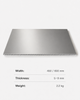 Gray PVC wall panel with hollow core structure for waterproof decorative interior wall cladding
