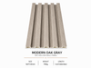 Modern Oak Gray SPC Hollow Wall Panel Decorative Waterproof Interior Wall Cladding
