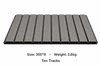 Grey PVC Ceiling Wall Panel Modern Decorative Wall Cladding