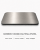Brushed champagne titanium bamboo charcoal wall panel for modern interior decoration