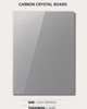 Grey Carbon Crystal Board High Gloss Bamboo Charcoal Wall Panel for Modern Interior Decoration