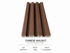 Chinese Walnut SPC Hollow Wall Panel Waterproof Decorative Interior Wall Cladding