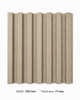 Light Oak Grille Wall Panel Decorative Fluted Wall Panel 150x17mm