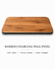 Warm Teak Wood Grain Carbon Crystal Wall Panel for Decorative Walls