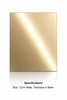 Luxury Gold Mirror Bamboo Charcoal Wood Veneer Decorative Wall Panel