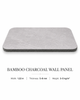Carbon Crystal Wall Panel with light gray stone texture, 1.22 m width, 5–8 mm thickness, suitable for modern interior wall decoration