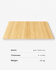 Golden Oak PVC Wall Panel 400/600mm decorative wood grain panel for interior walls