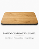 Light Oak Wood Grain Carbon Crystal Wall Panel for Interior Wall Cladding