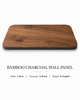 Natural Walnut Wood Grain Carbon Crystal Wall Panel for Modern Interiors