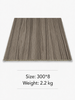 Grey Wood Grain PVC Ceiling Panel 300x8mm Moisture Proof Decorative Ceiling Panel