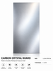Silver Metallic Carbon Crystal Board Waterproof Interior Decorative Wall Panel