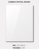 White Carbon Crystal Board High Gloss Bamboo Charcoal Wall Panel for Interior Decoration