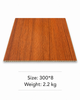 Orange Wood Grain PVC Ceiling Panel 300x8mm Waterproof Decorative Ceiling Board