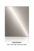 Luxury Champagne Silver Bamboo Charcoal Wood Veneer Decorative Wall Panel